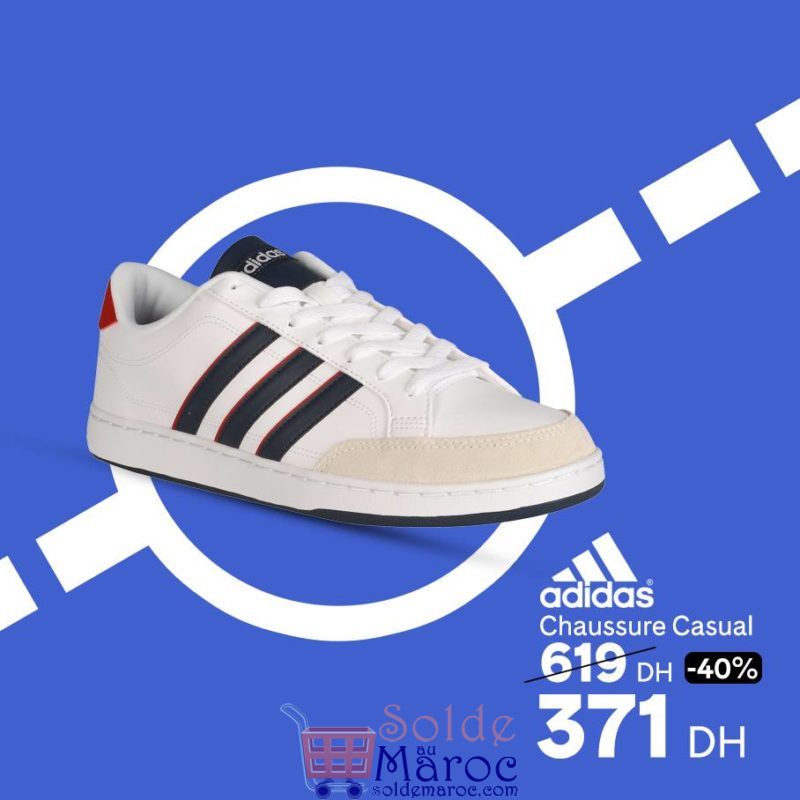 Soldes Sport Zone Maroc Chaussure Casual ADIDAS 371Dhs