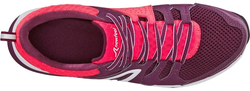 Chaussures marche athlétique femme PW 240 violet / rose - Decathlon