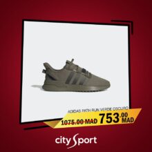 Soldes City Sport ADIDAS Run VERDE OSCURO 753Dhs au lieu de 1075Dhs