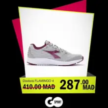 Soldes Go Sport Maroc Diadora FLAMINGO 4 à 287Dhs au lieu de 410Dhs