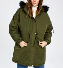 Promo LC Waikiki Maroc Parka pour femme 399Dhs au lieu de 729Dhs