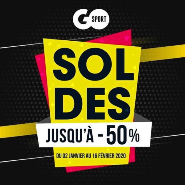 Soldes Go Sport Maroc Jusqu'à -50% du 2 Janvier au 16 Février 2020