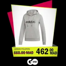 Solde Go Sport Maroc ADIDAS POLERON 462Dhs au lieu de 660Dhs