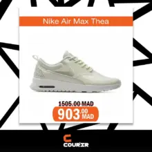 Soldes Courir Maroc NIKE Air Max Thea 903Dhs au lieu de 1505Dhs