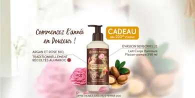 Offre de lancement d'année chez Yves Rocher Maroc Cadeau dès 220Dhs d'achat