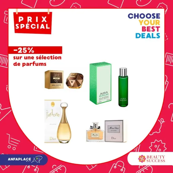 Soldes Beauty Success Maroc Magasin Anfaplace Mall Prix Spécial -25% de remise