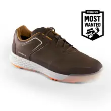 Soldes Decathlon CHAUSSURES GOLF HOMME GRIP WATERPROOF MARRON INESIS 499 Dhs au lieu de 599Dhs