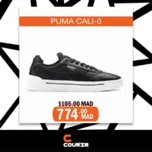 Soldes Courir Maroc PUMA CALI-0 774Dhs au lieu de 1105Dhs