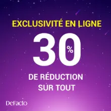 Promo DeFacto Maroc 30% de remise sur l'ensemble