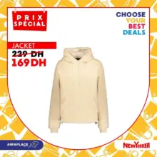 Soldes New Yorker Magasin Anfaplace Mall Jacket 169Dhs au lieu de 229Dhs