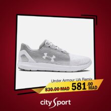 Soldes City Sport Maroc UNDER ARMOUR UA Remix 581Dhs au lieu de 830Dhs