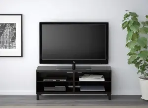 Soldes Ikea Maroc Meuble TV noir-brun BESTÅ 1115Dhs au lieu de 1395Dhs