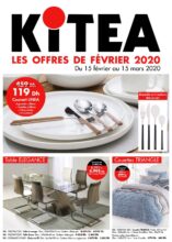 Catalogue Kitea Les Offres de février 2020 Jusqu'au 15 Mars 2020