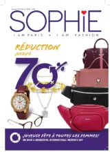 Catalogue Sophie Paris Maroc INTERNATIONAL WOMEN'S DAY Février 2020