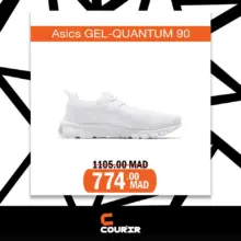 Soldes Courir Maroc ASICS GEL-QUANTUM 90 à 774Dhs au lieu de 1105Dhs