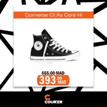 Soldes Courir Maroc Converse CT AS Core HI 393Dhs au lieu de 655Dhs