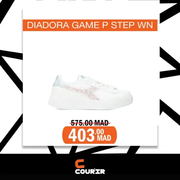 Soldes Courir Maroc DIADORA Game P STEP WN 403Dhs au lieu de 575Dhs