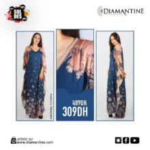 Promo Diamantine Gandoura VICTORIA 309Dhs au lieu de 489Dhs