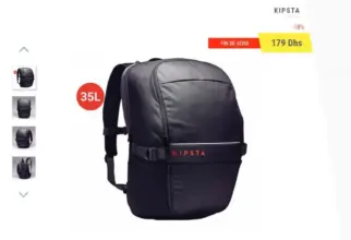 Promo Decathlon Maroc SAC À DOS DE SPORTS COLLECTIFS 179Dhs au lieu de 219Dhs