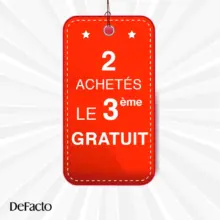 Soldes DeFacto Maroc Articles à étiquettes rouges pour 3 acheté au prix de 2