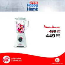 Soldes Electroplanet BLENDER MOULINEX 449Dhs au lieu de 499Dhs