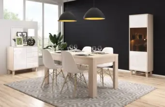 Soldes Azura Home Salle à manger complète SONIA 2990Dhs au lieu de 3990Dhs