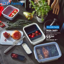 Soldes Ikea Family Boite repas avec inserts 55Dhs au lieu de 79Dhs