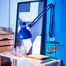 Soldes Ikea Maroc Lampe de travail TERTIAL 129Dhs au lieu de 189Dhs