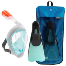 Soldes Decathlon Maroc Kit De Snorkeling Masque Easybreath SUBEA 269Dhs au lieu de 359Dhs