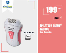 Promo Aswak Assalam ÉPILATEUR BEAUTY TAURUS 199Dhs au lieu de 349Dhs