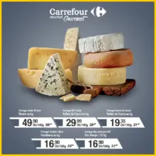 Promo EXCEPTIONNELLES Carrefour Gourmet Spéciale fromages jusqu’au 10 Mars 2020