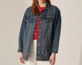 Soldes LC Waikiki Maroc Jaquette en jeans femme 219Dhs au lieu de 319Dhs