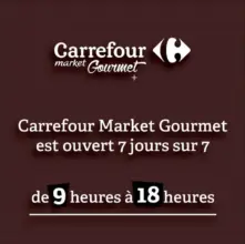 Nouvel Horaires d’ouverture et fermeture des Supermarché Carrefour Market Maroc