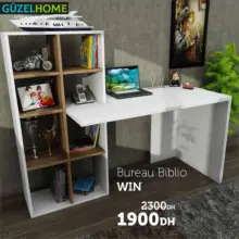 Soldes GuzelHome Bureau Biblio WIN à 1900Dhs au lieu de 2300Dhs