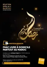 Catalogue Fnac Maroc Sélection spéciale Ramadan du 20 Avril au 24 Mai 2020