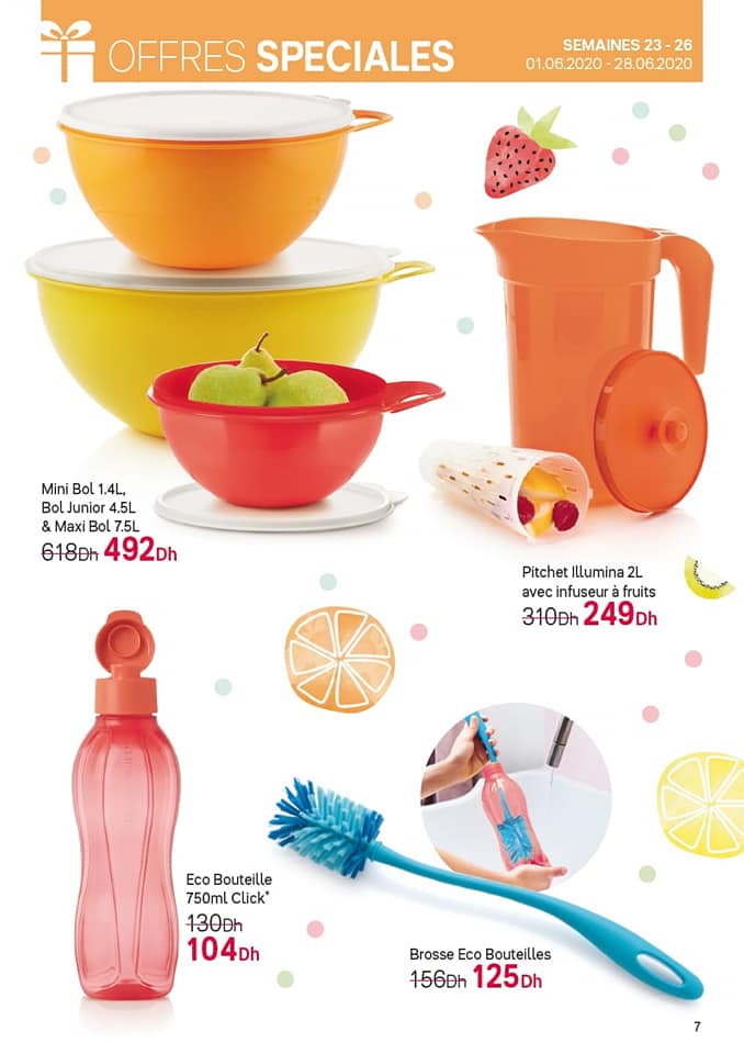 Catalogue Tupperware Maroc Spéciale Semaine 23 Jusqu'au 7 Juin 2020