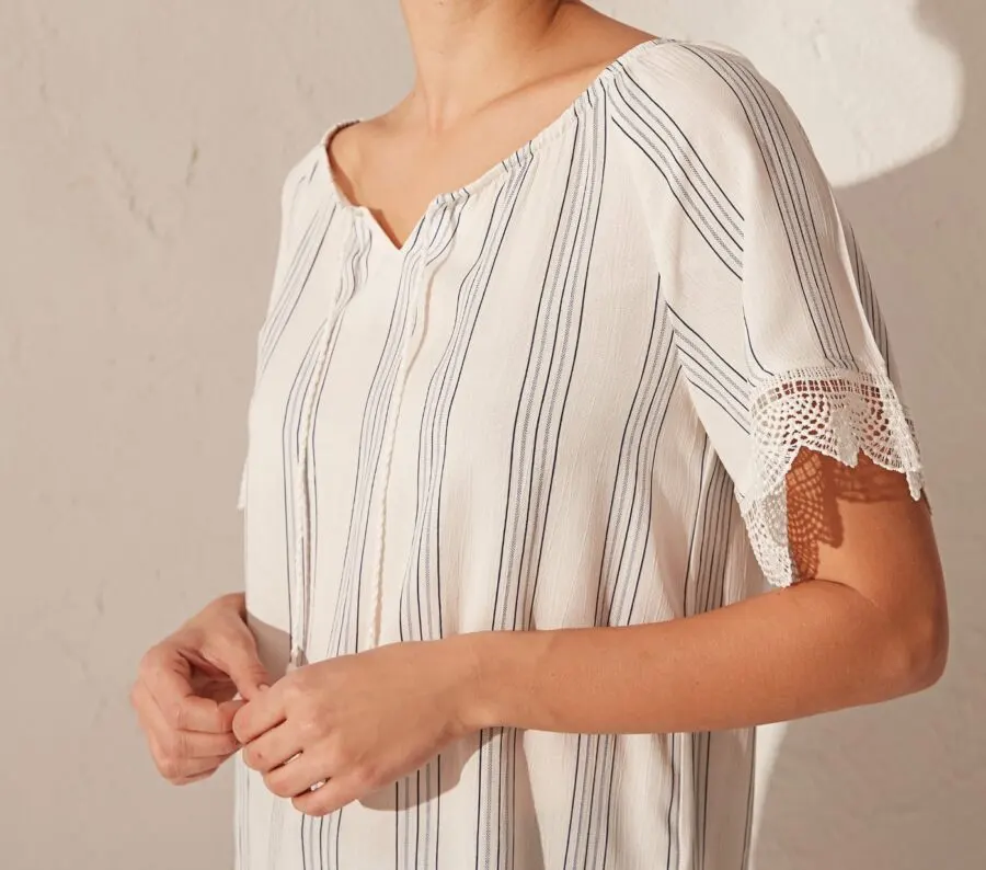 Nouvelle collection chez LC Waikiki Maroc Blouse pour femme à 129Dhs