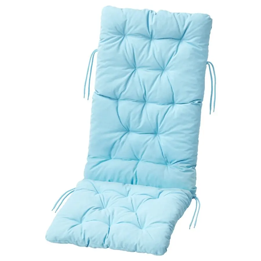 Soldes Ikea Maroc Coussin assise/dossier extérieur bleu clair  KUDDARNA 199Dhs au lieu de 249Dhs