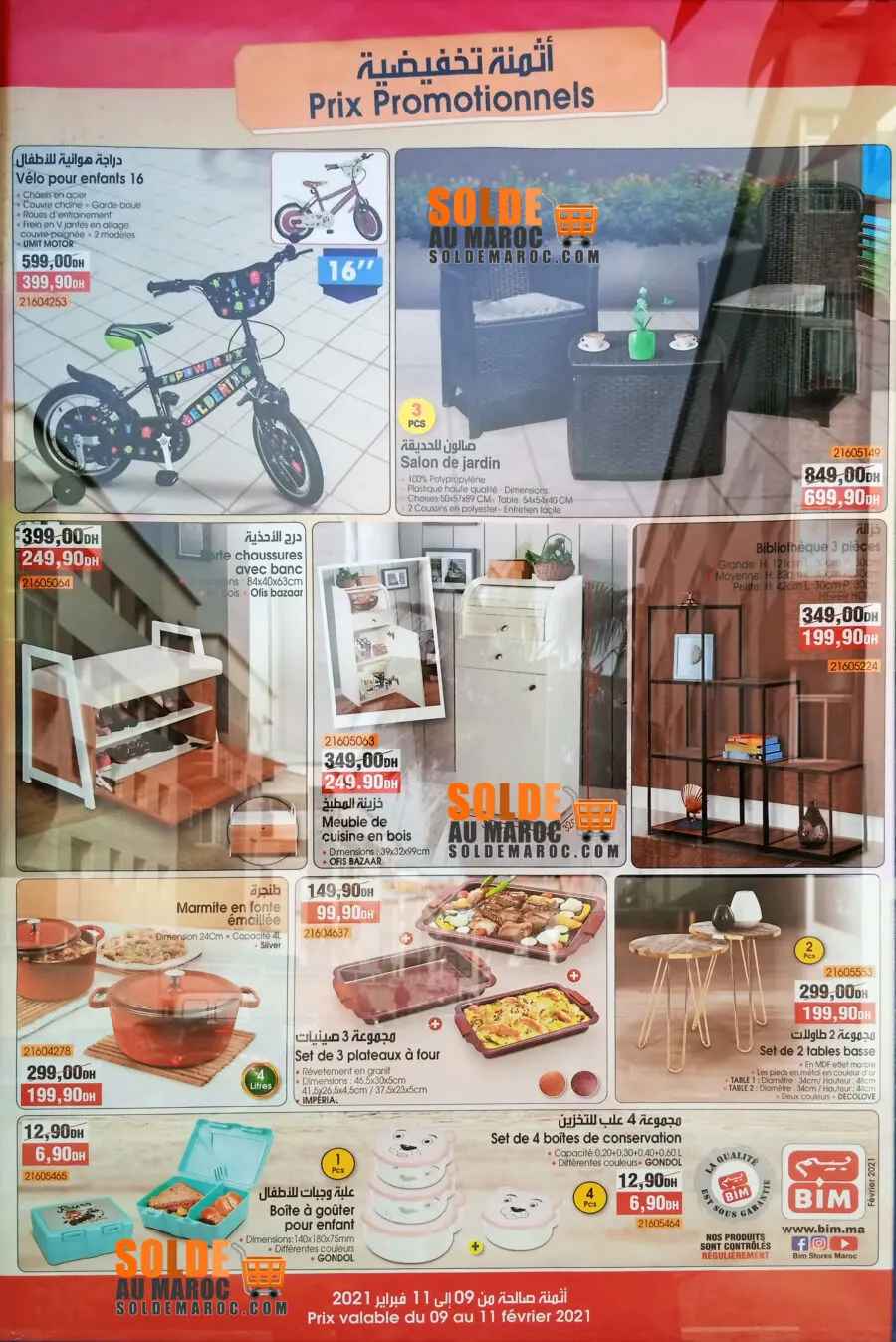 Catalogue Bim Nouveau Magasin Res Albadr Casa du 9 au 11 Février 2021