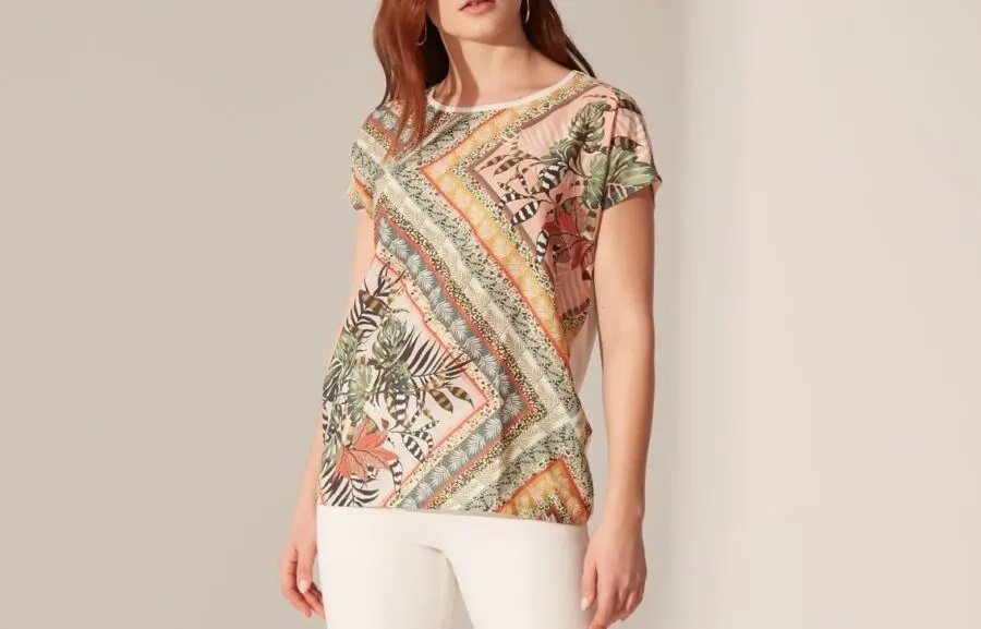 Soldes LC Waikiki Maroc T-shirt pour femme 49Dhs au lieu de 119Dhs