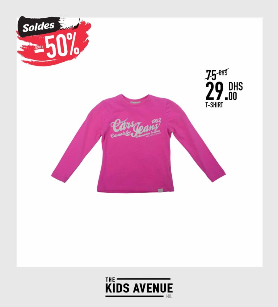 Soldes Kids Avenue MH T-shirt pour fille 29Dhs au lieu de 75Dhs