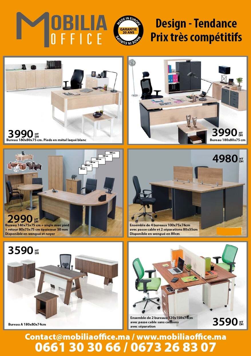 Catalogue Mobilia Office Valable dans la limite de stock disponible