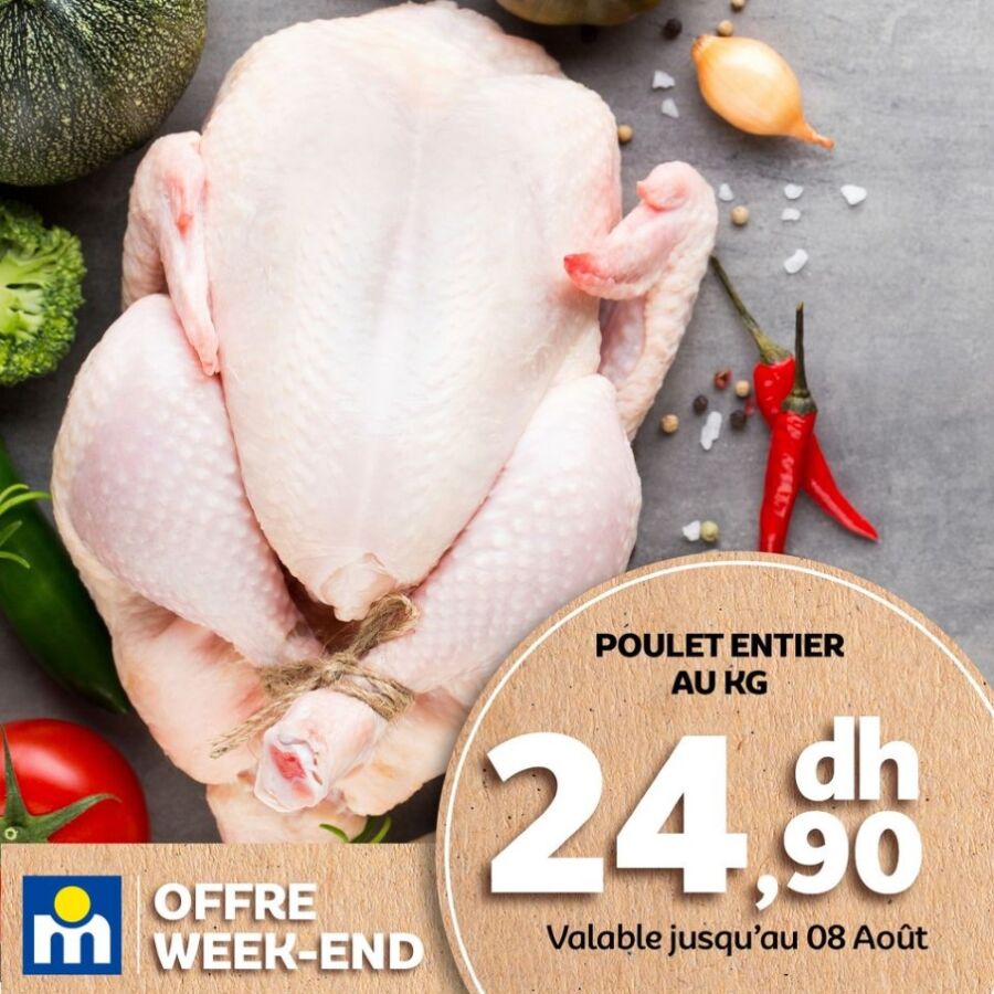 Offres du Week-end chez Marjane valable jusqu'au 8 août 2021