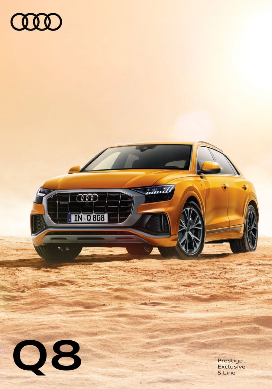 Catalogue et Spécification Audi Q8 Bienvenue dans la 8e dimension