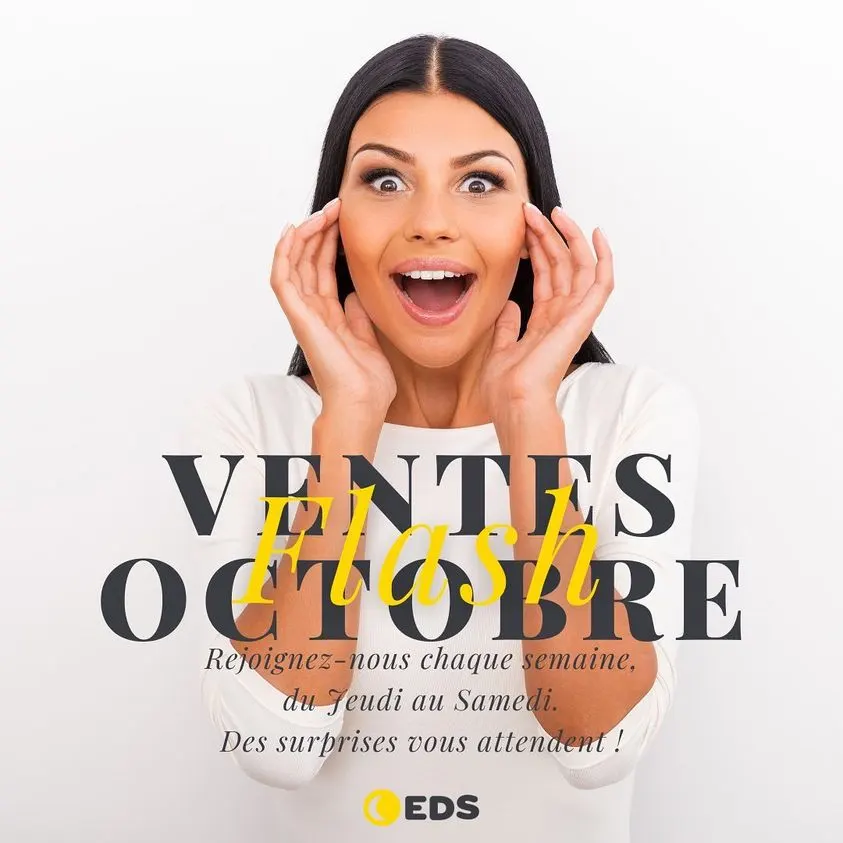 Vente Flash Expert du Sommeil chaque Jeudi au Samedi pendant le mois d'octobre 2021