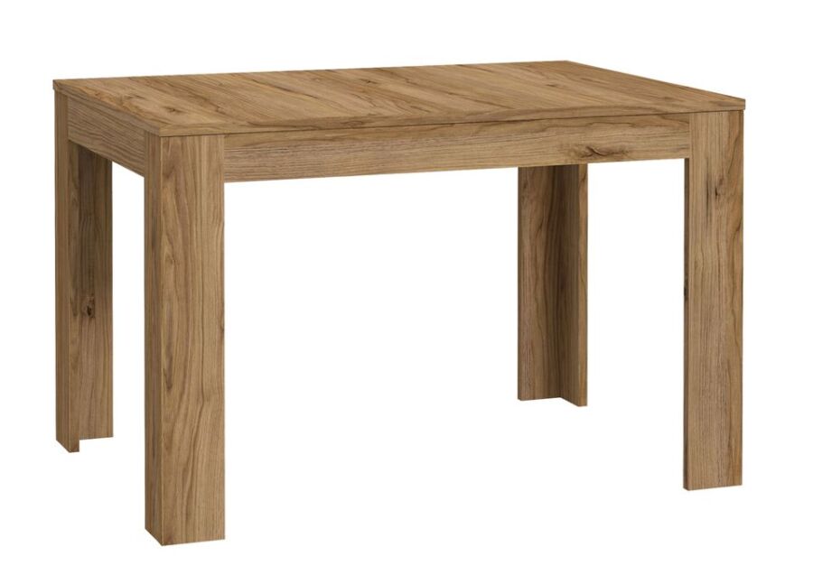 Soldes kitea Table à manger extensible FREETOWN Chêne beige et blanc 2250Dhs au lieu de 2695Dhs