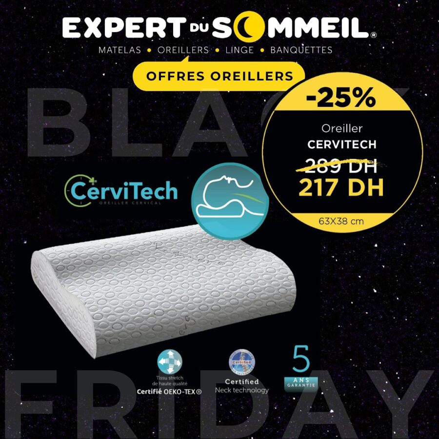 Offres du Black Friday Expert du Sommeil jusqu'au 27 Novembre 2021