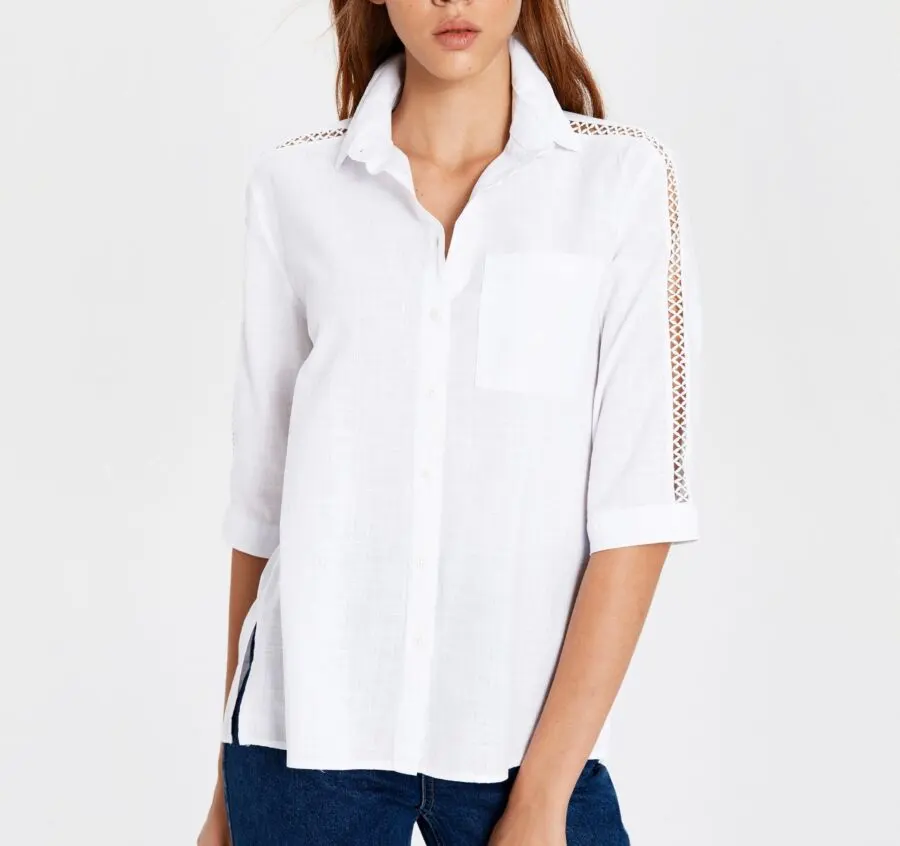 Soldes LC Waikiki Maroc Chemise pour femme 79Dhs au lieu de 149Dhs