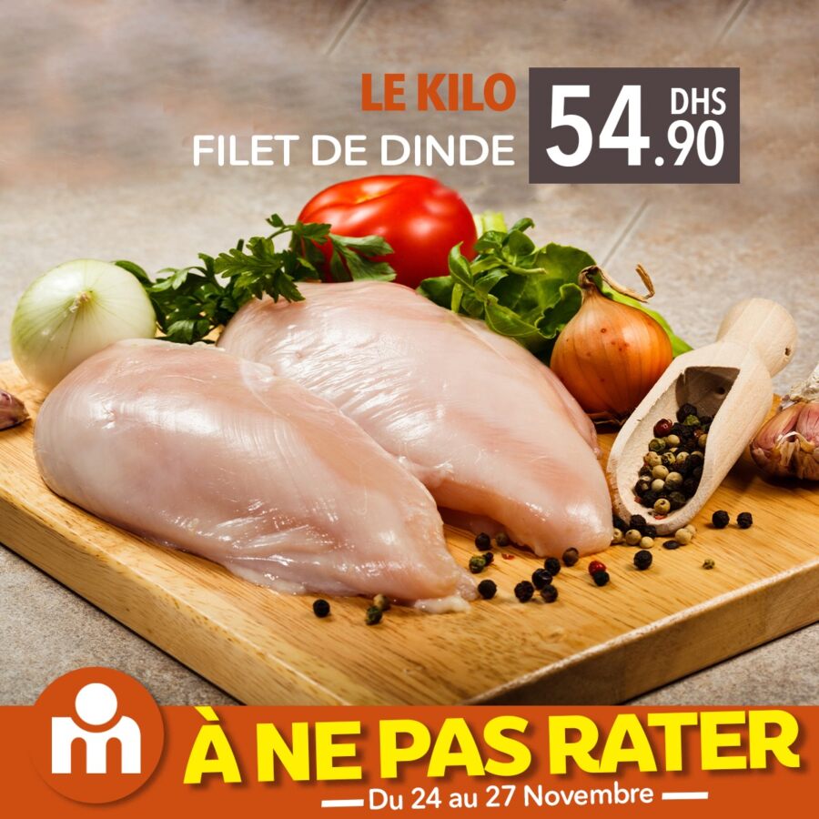 Offres du Week-end chez Marjane Market valable du 24 au 27 novembre 2022