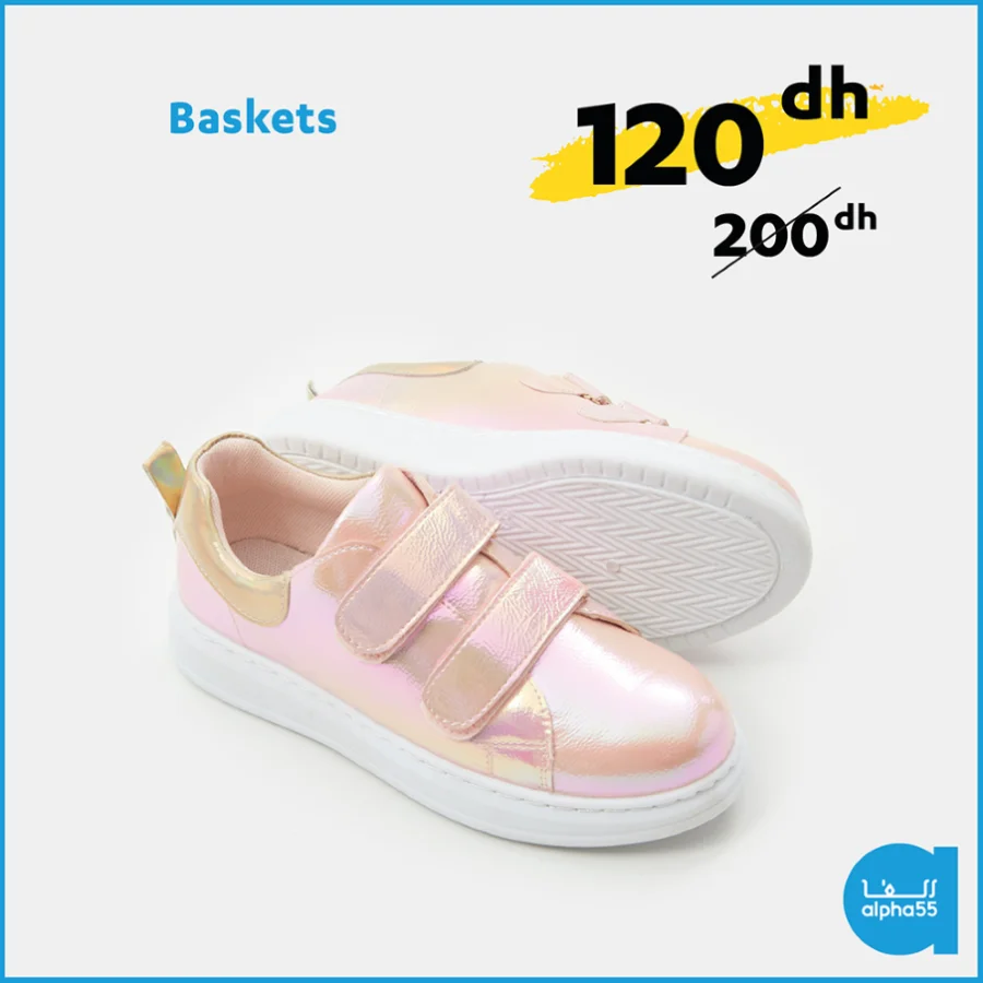 Offres عروض العيد Alpha55 Baskets pour bébé 120Dhs au lieu de 200Dhs